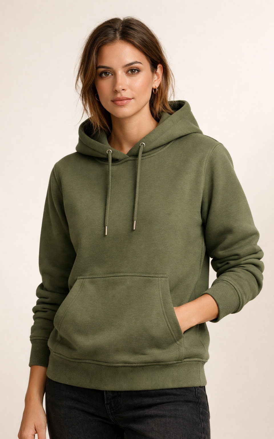 Women’s Soft & Stylish Hoodie – Oversized Cotton Pullover for Casual Wear
