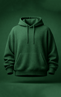 Bottle Green Oversized Hoodie