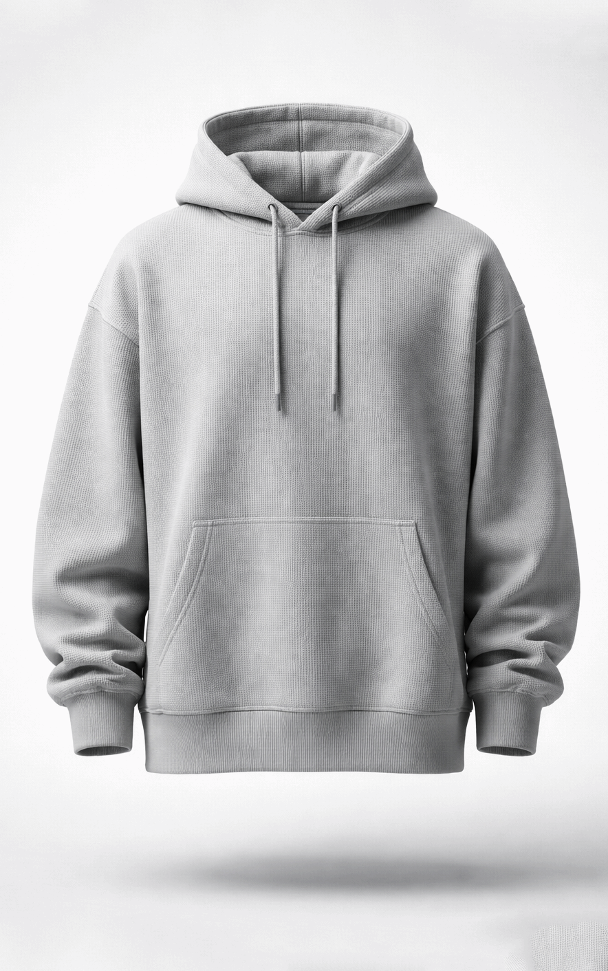 Ash Grey Oversized Hoodie