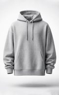 Ash Grey Oversized Hoodie