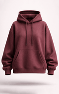 Maroon Oversized Hoodie
