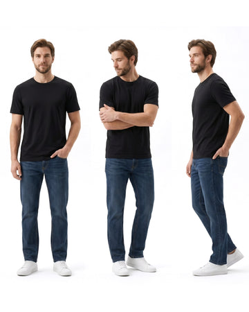 Men's 3 Pack Crew Neck Tee