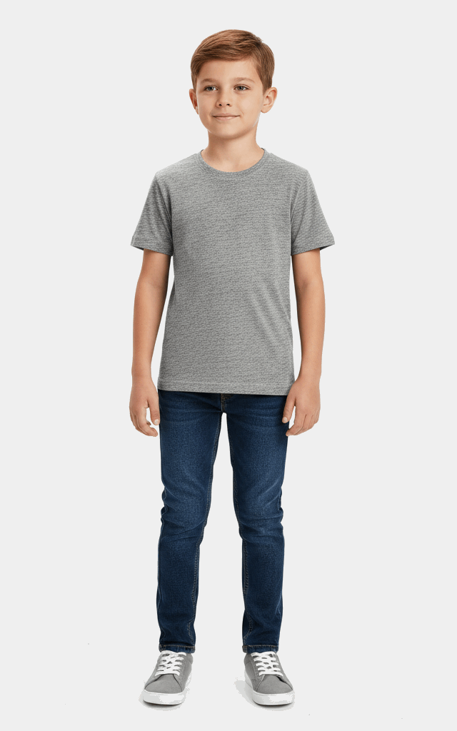 Half Sleeve T-Shirt for Boys – Comfortable & Stylish Everyday Wear Maroon