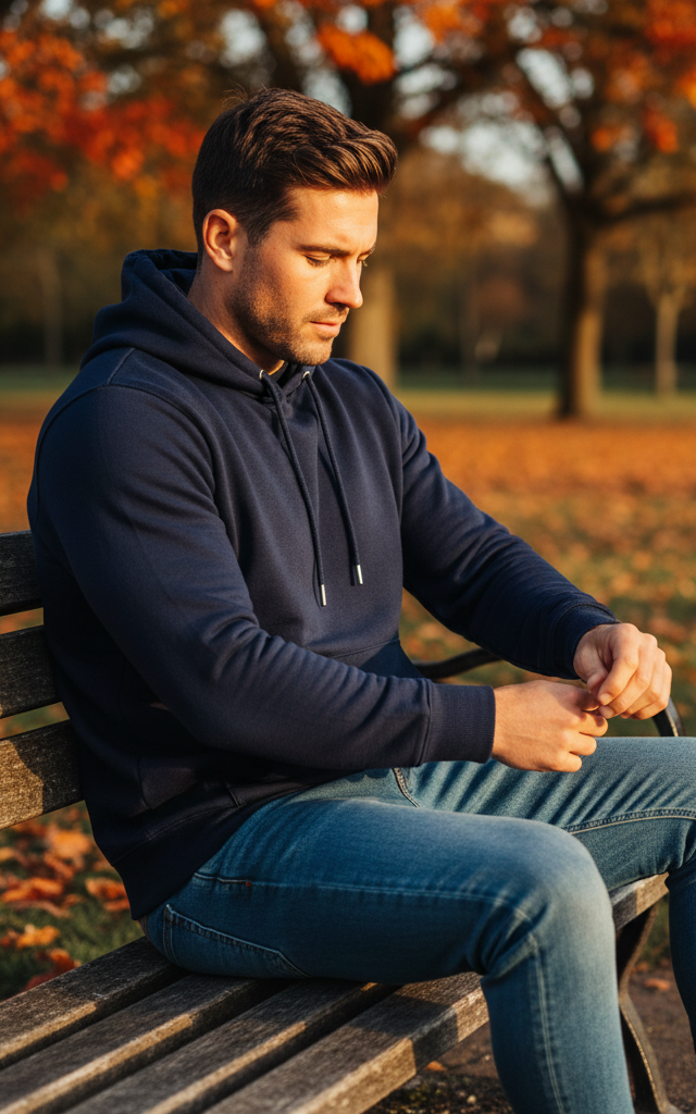 Admiral Hoodie Navy Blue