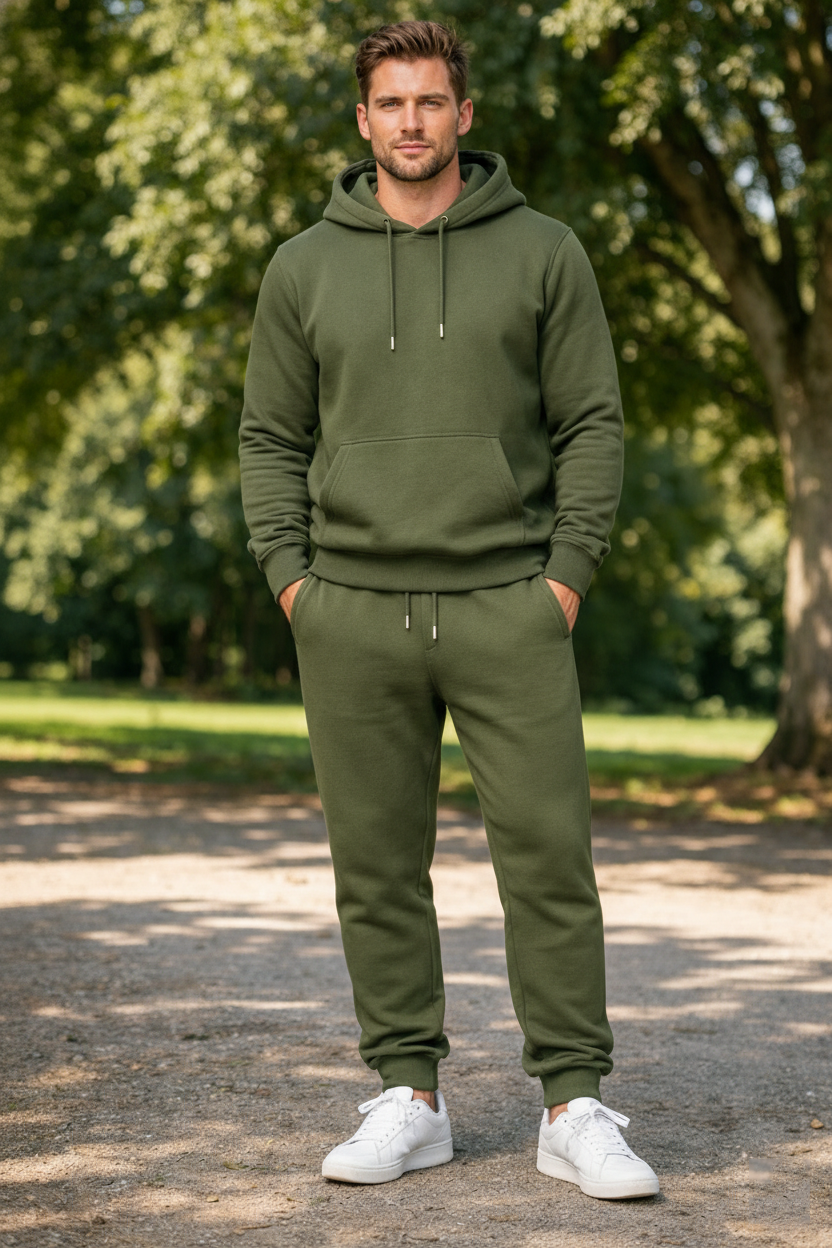Evergreen Men's Hoodie Tracksuit