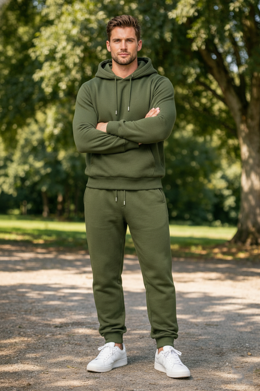 Evergreen Men's Hoodie Tracksuit