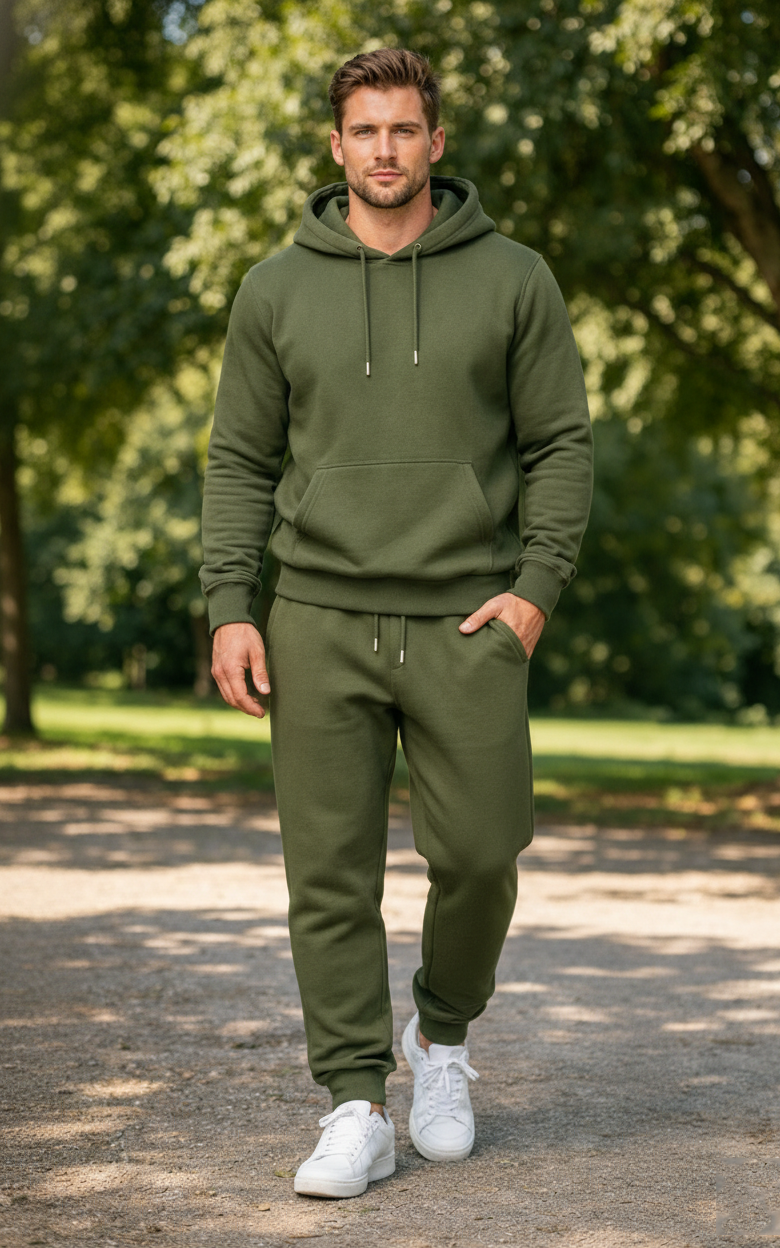 Evergreen Men's Hoodie Tracksuit