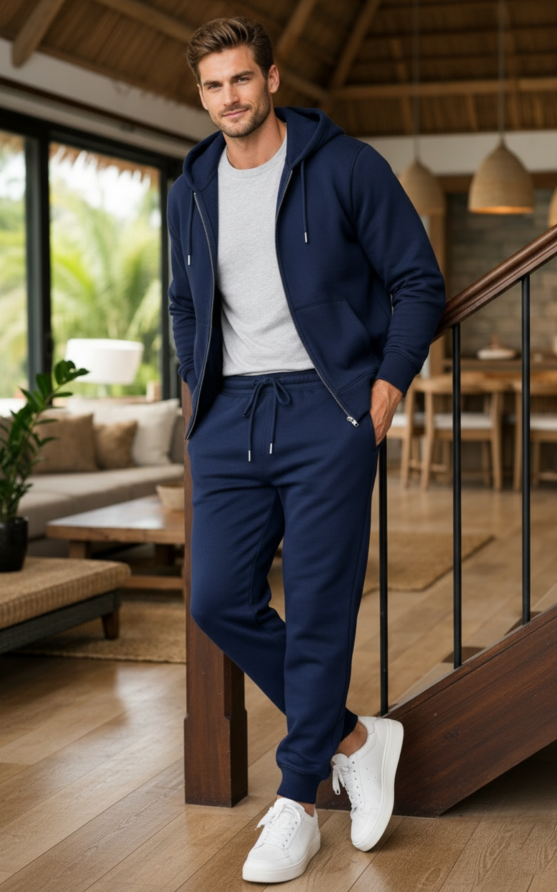 Admiral Zipper Hoodie Tracksuit