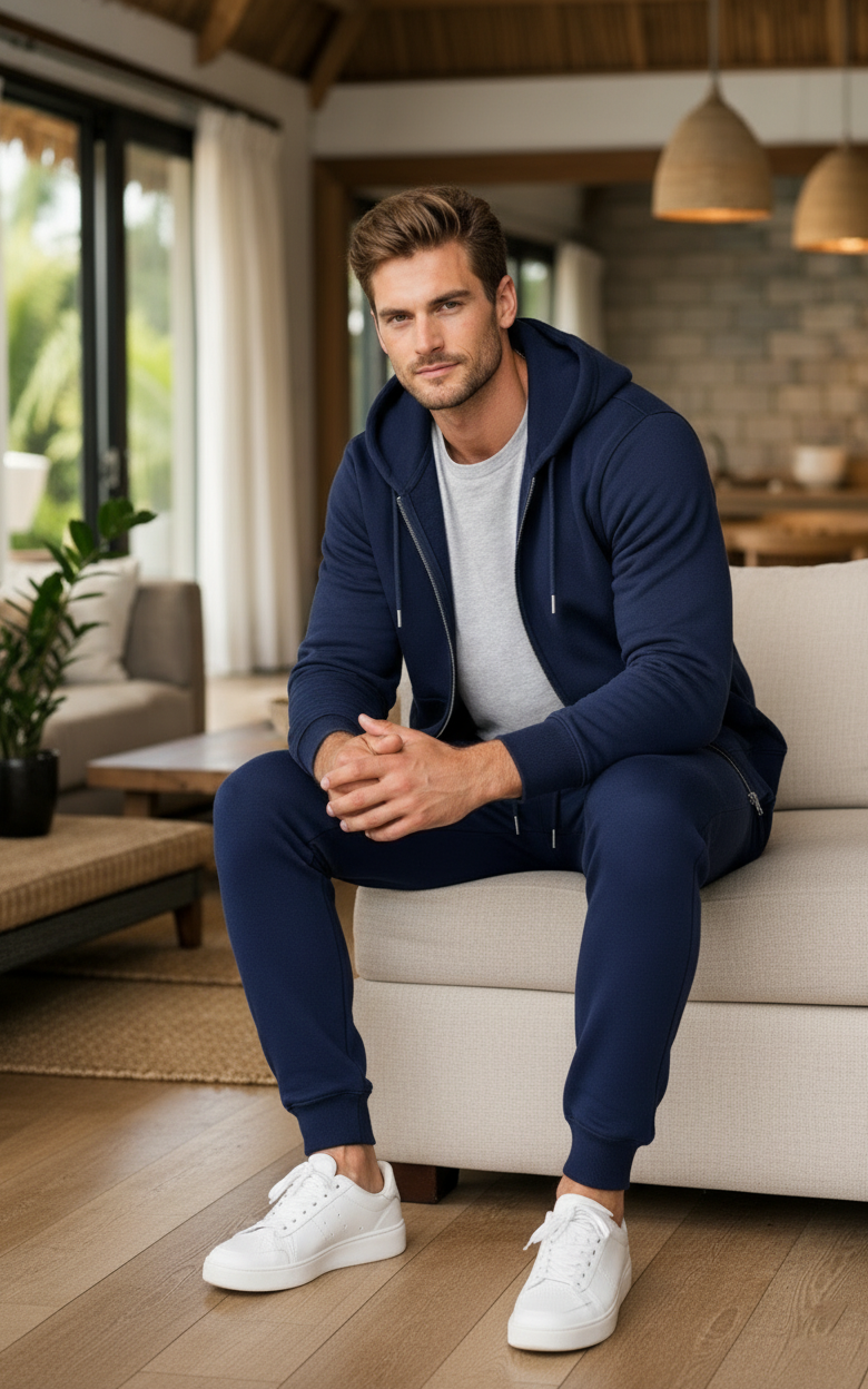 Admiral Zipper Hoodie Tracksuit