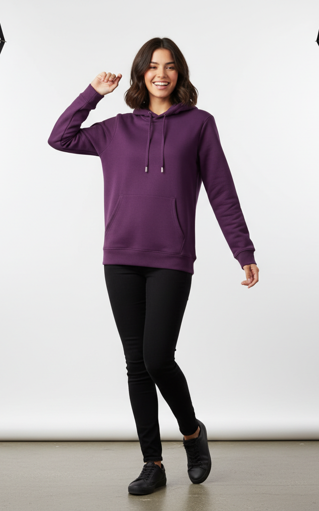 Women’s Soft & Stylish Hoodie – Oversized Cotton Pullover for Casual Wear