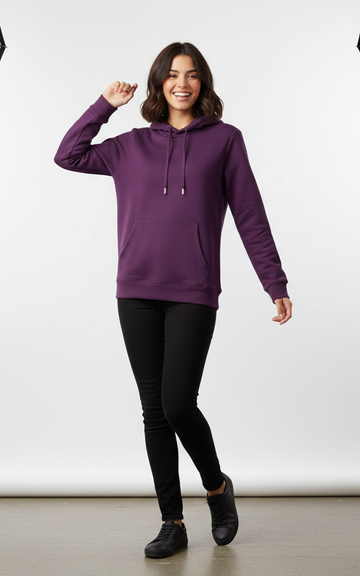 Women’s Soft & Stylish Hoodie – Oversized Cotton Pullover for Casual Wear