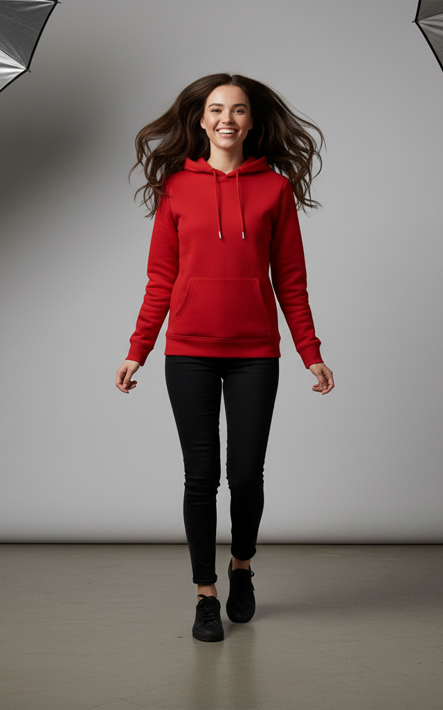 Women’s Soft & Stylish Hoodie – Oversized Cotton Pullover for Casual Wear