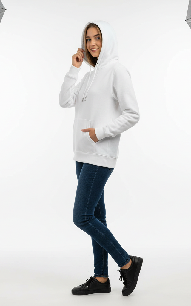 Women’s Soft & Stylish Hoodie – Oversized Cotton Pullover for Casual Wear
