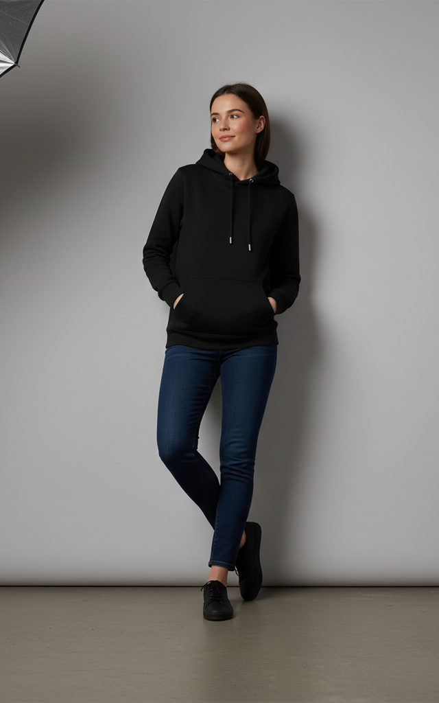 Women’s Soft & Stylish Hoodie – Oversized Cotton Pullover for Casual Wear