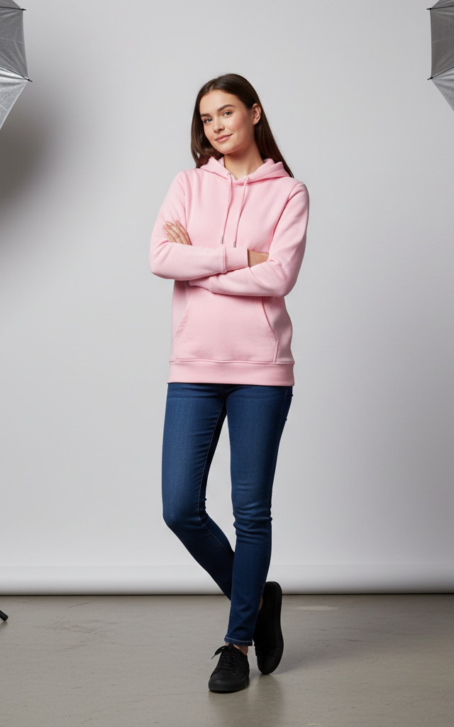 Women’s Soft & Stylish Hoodie – Oversized Cotton Pullover for Casual Wear