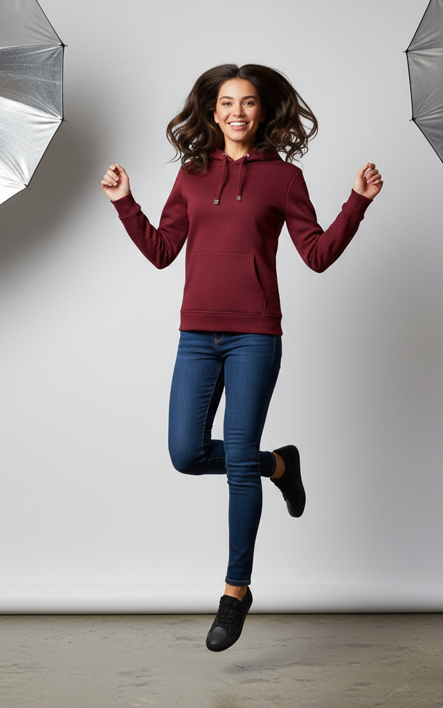 Women’s Soft & Stylish Hoodie – Oversized Cotton Pullover for Casual Wear