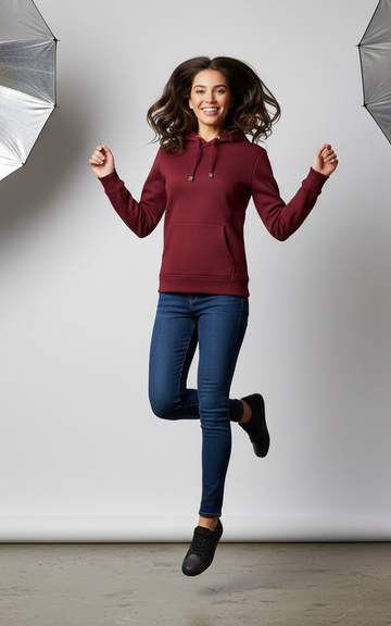 Women’s Soft & Stylish Hoodie – Oversized Cotton Pullover for Casual Wear