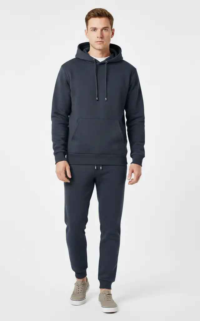 Men’s Hoodie Tracksuit Set – Casual & Comfortable 2-Piece Outfit - SKM