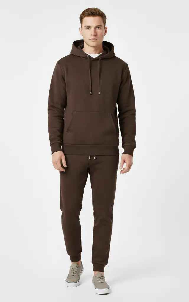 Men’s Hoodie Tracksuit Set – Casual & Comfortable 2-Piece Outfit - SKM