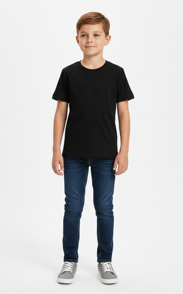 Half Sleeve T-Shirt for Boys – Comfortable & Stylish Everyday Wear - SKM