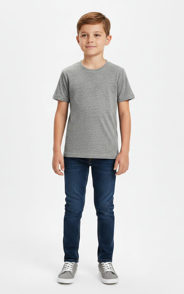 Half Sleeve T-Shirt for Boys – Comfortable & Stylish Everyday Wear - SKM