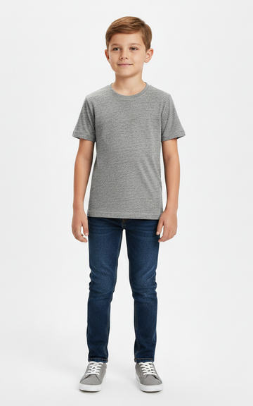 Half Sleeve T-Shirt for Boys – Comfortable & Stylish Everyday Wear - SKM