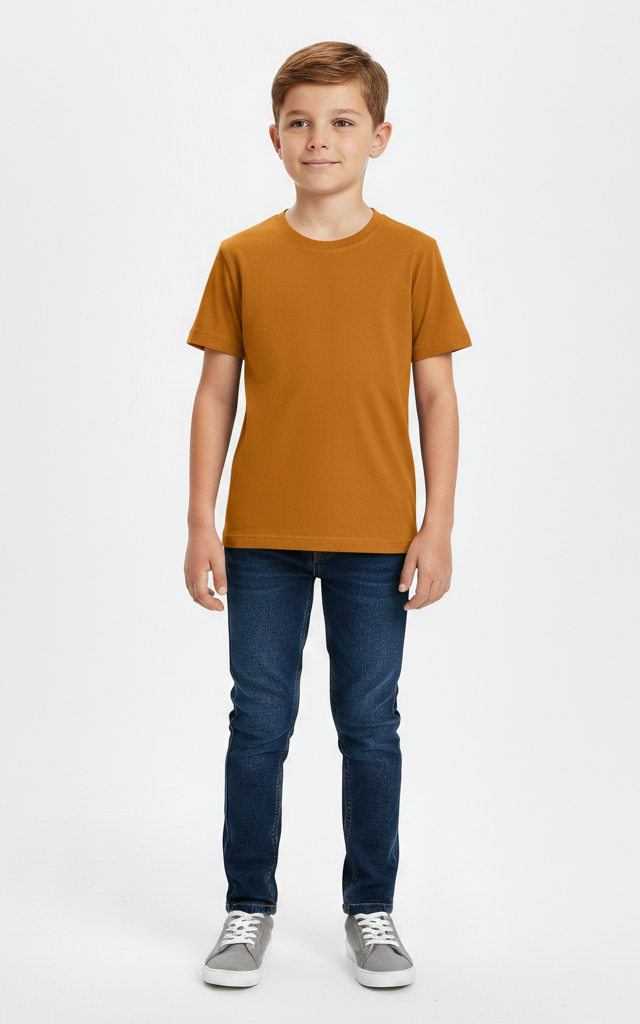 Half Sleeve T-Shirt for Boys – Comfortable & Stylish Everyday Wear - SKM