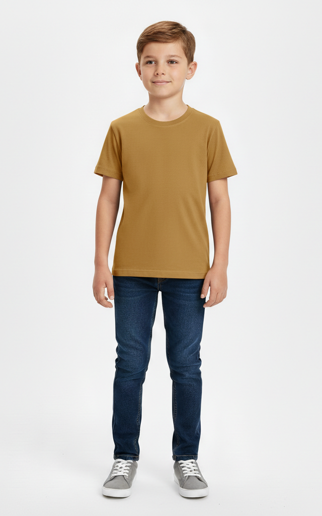 Half Sleeve T-Shirt for Boys – Comfortable & Stylish Everyday Wear - SKM