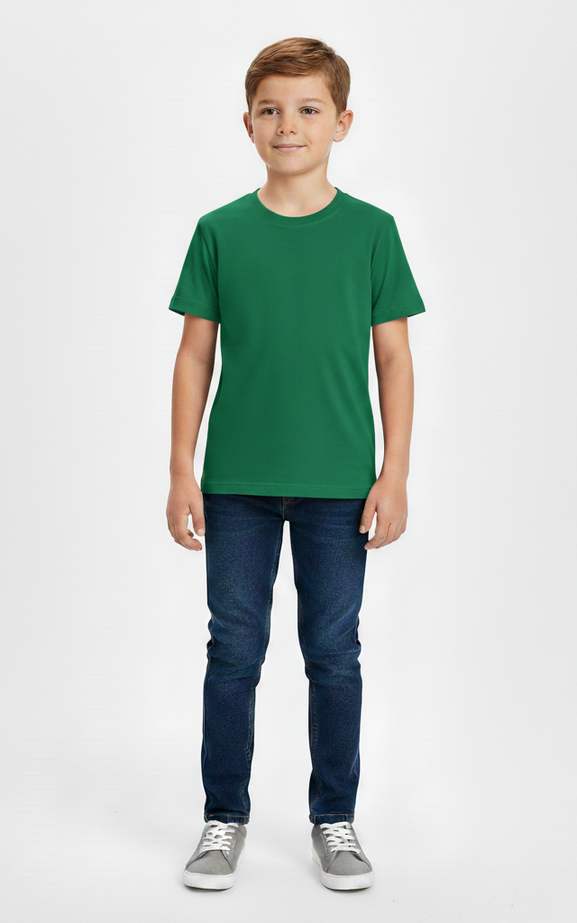 Half Sleeve T-Shirt for Boys – Comfortable & Stylish Everyday Wear - SKM