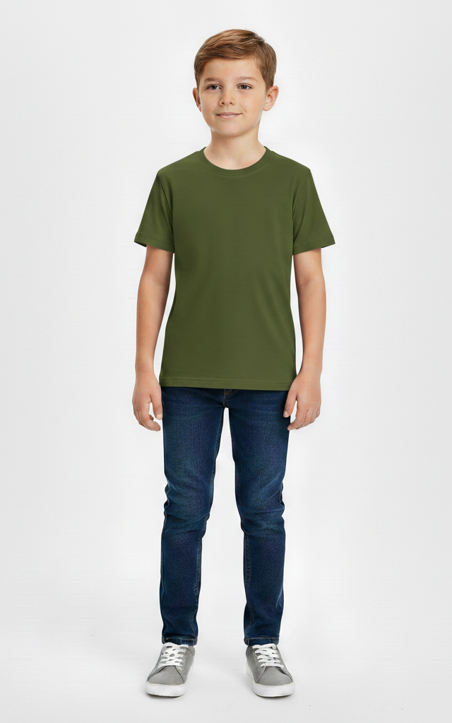 Half Sleeve T-Shirt for Boys – Comfortable & Stylish Everyday Wear - SKM