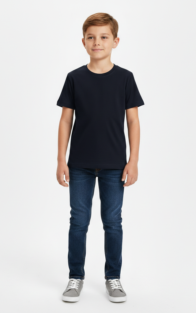 Half Sleeve T-Shirt for Boys – Comfortable & Stylish Everyday Wear - SKM