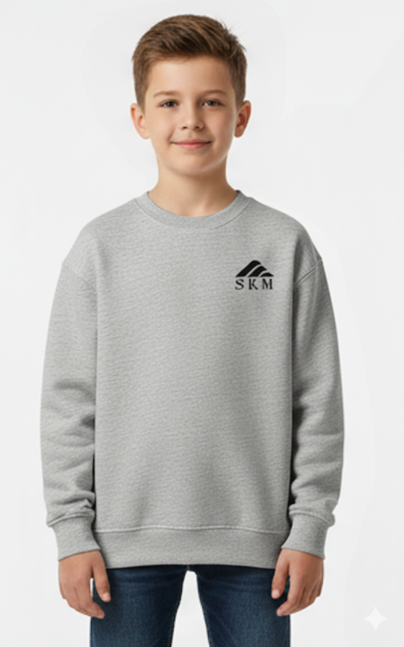 Classic Sweatshirt for Boys – Comfortable Everyday Wear SKM