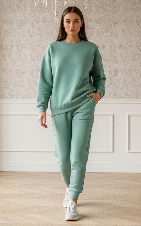 Seafoam Sweatshirt Tracksuit