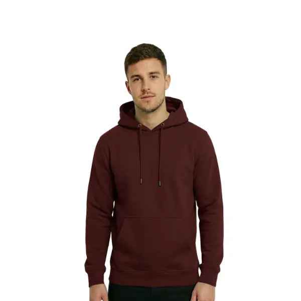 Plain Pullover Hoodie For Men's