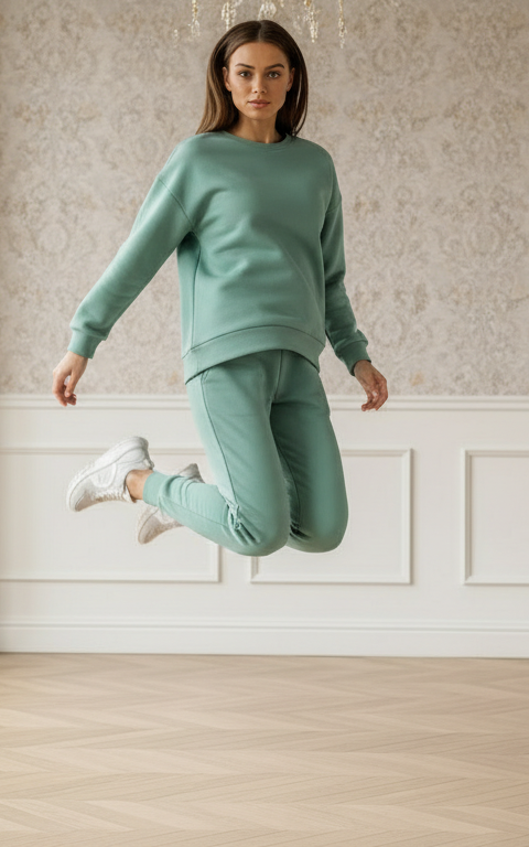 Seafoam Sweatshirt Tracksuit