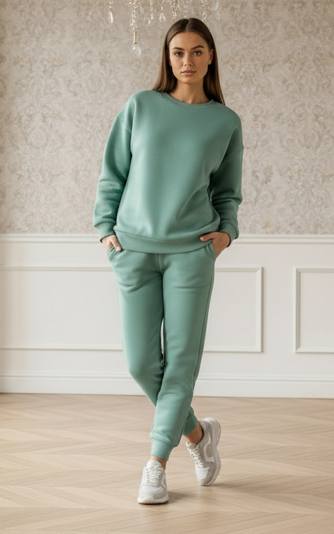 Seafoam Sweatshirt Tracksuit