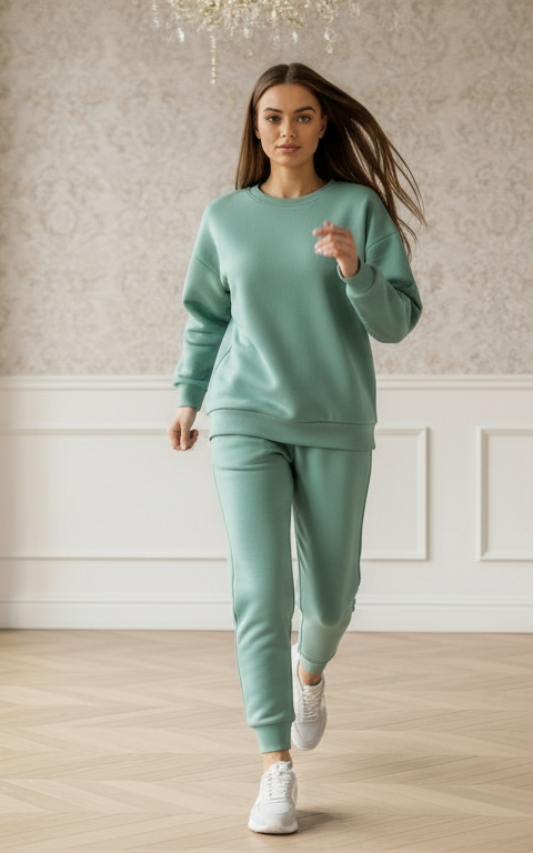 Seafoam Sweatshirt Tracksuit