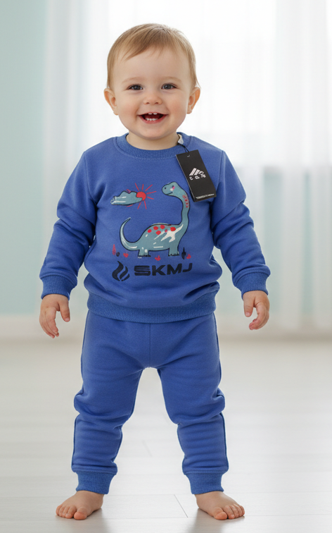 Dragon Sweat Shirt With Jogger For Kid's - SKM