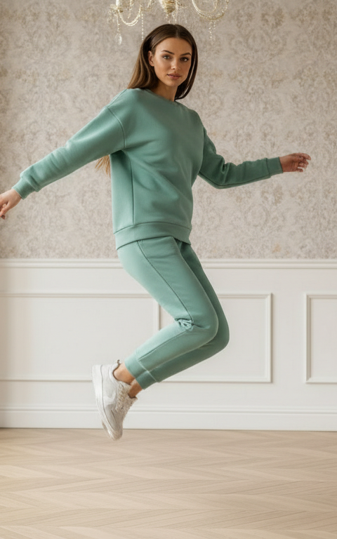 Seafoam Sweatshirt Tracksuit