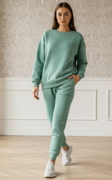 Seafoam Sweatshirt Tracksuit