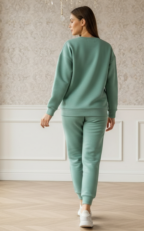 Seafoam Sweatshirt Tracksuit See Green