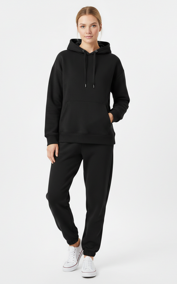 Pullover Hoodie Tracksuit for Women – Casual & Comfortable Activewear - SKM