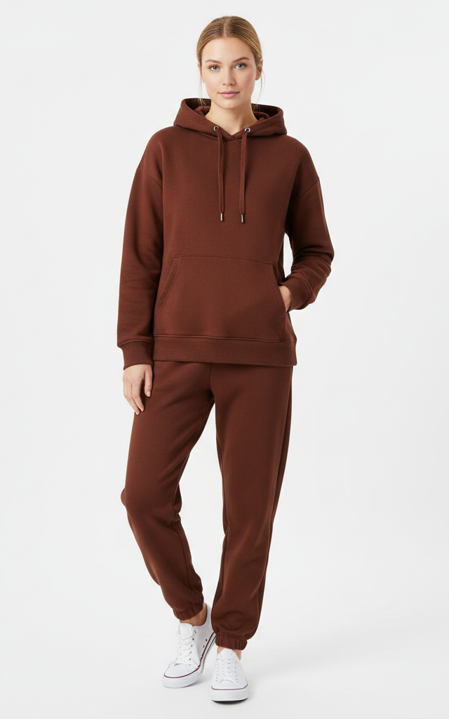 Pullover Hoodie Tracksuit for Women – Casual & Comfortable Activewear - SKM