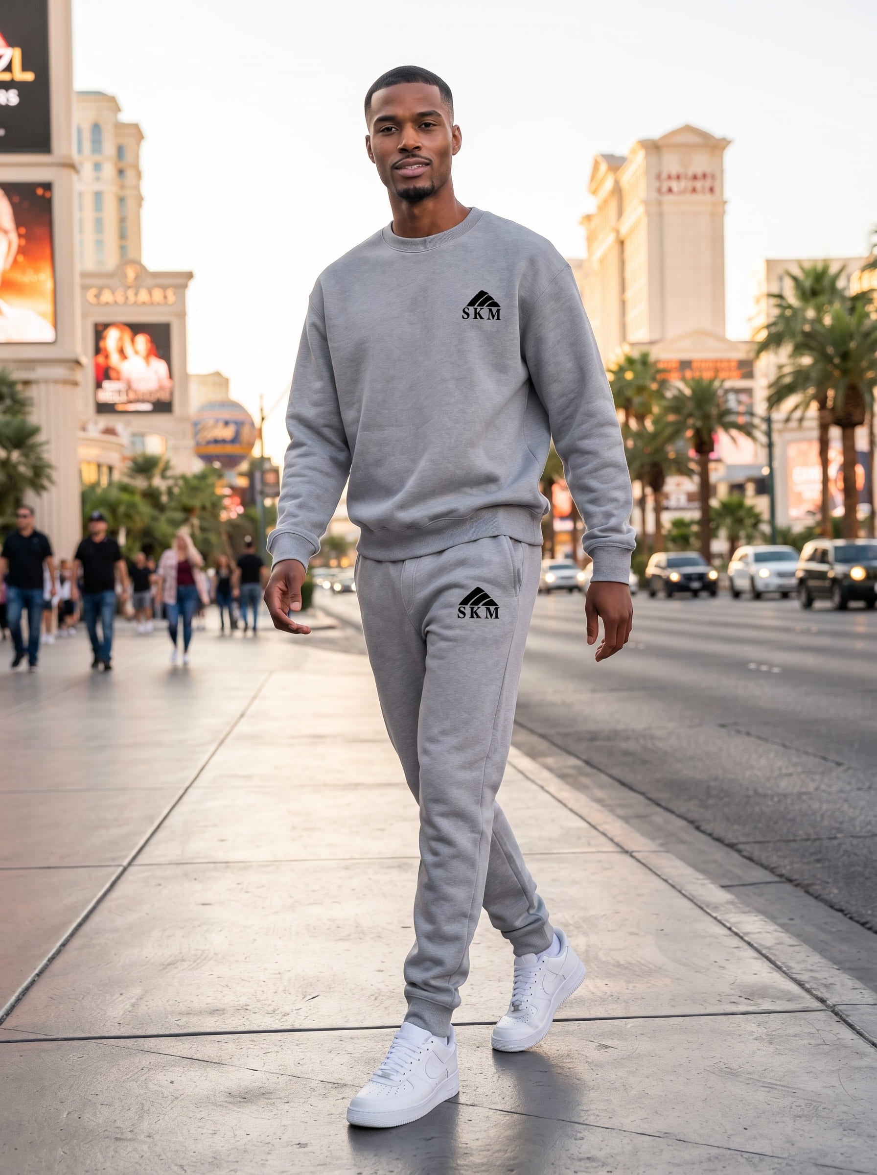 Men's Crew Neck Tracksuit | SKM