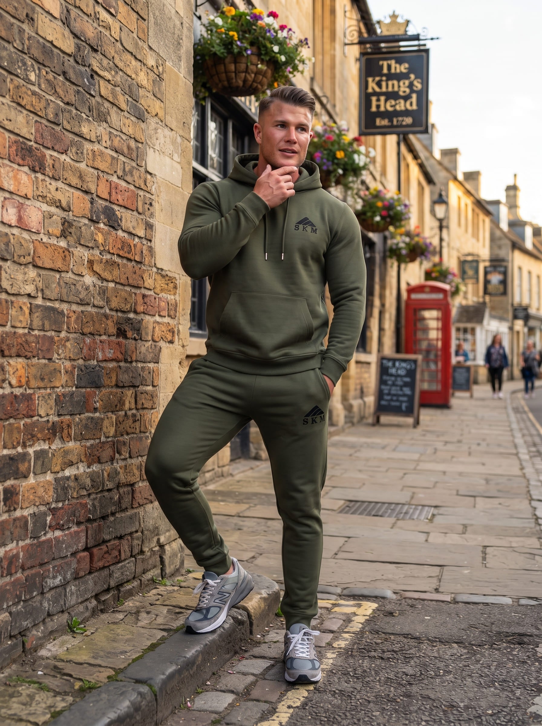 Men's Hoodie Tracksuit Set | SKM