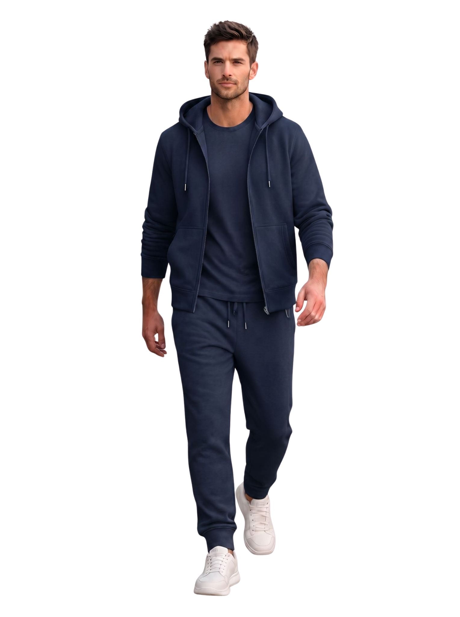 Men's Zip Up Hoodie Tracksuit | SKM